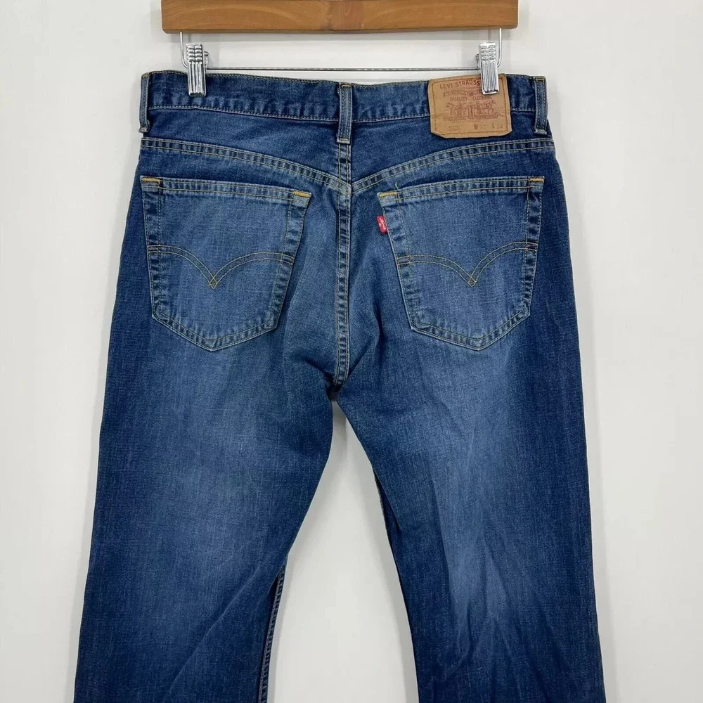 Levi's Jeans Men's Size 33 Blue 520‎ Bootcut Button Fly Medium Wash Vtg 90s